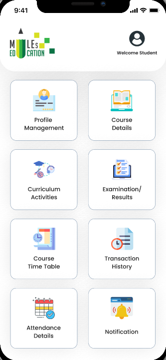 Mobile app — home